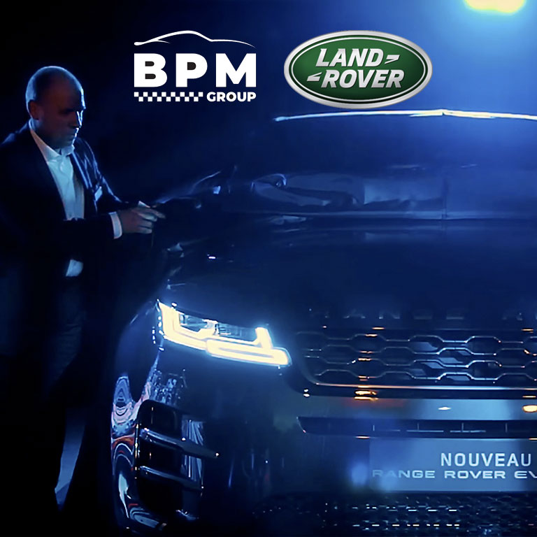 lancement nouveau range rover evoque tours agence communication buzznative