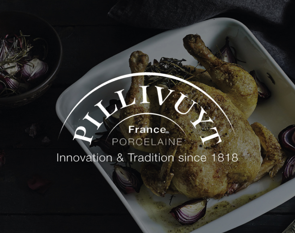 Référence Pillivuyt porcelaine agence communication Buzznative Orléans